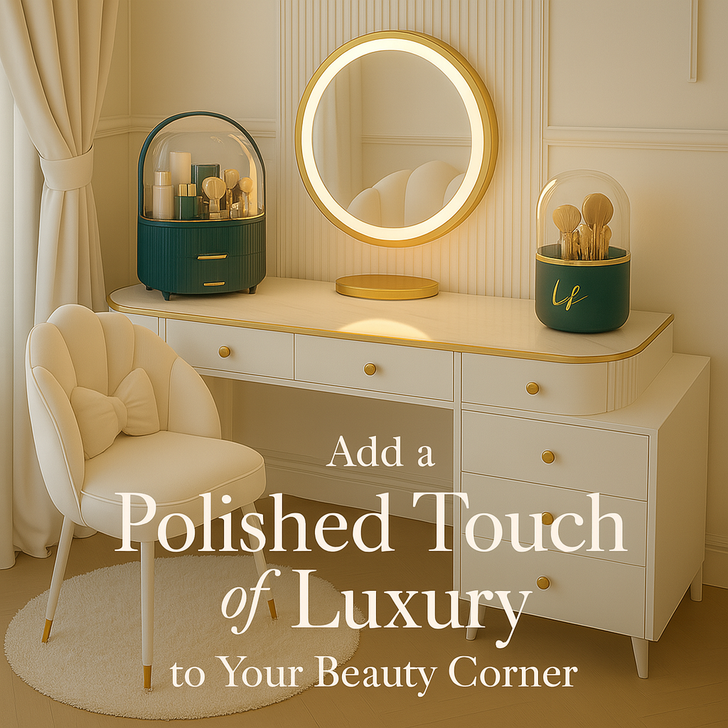 Dustproof Makeup Organizer - Cosmetics Display Case