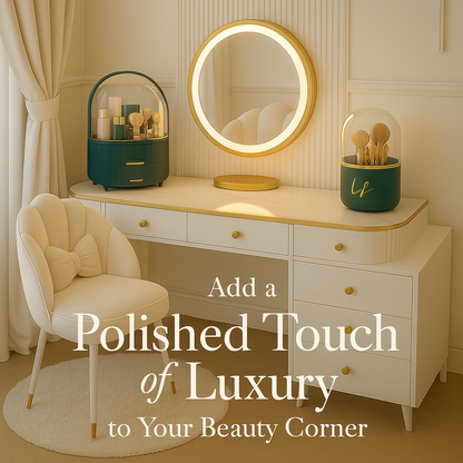 Dustproof Makeup Organizer - Cosmetics Display Case