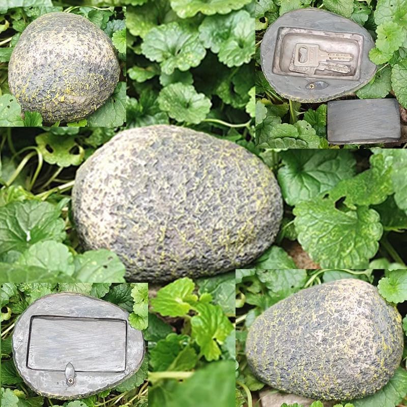 Outdoor Stone Key Hider- Key Storage