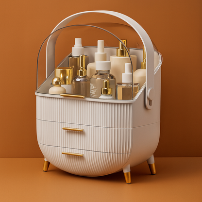 Dustproof Makeup Organizer - Cosmetics Display Case