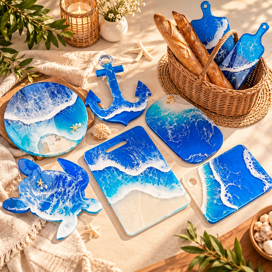 Silicone Tray Molds – Resin Serving Tray & Board Molds