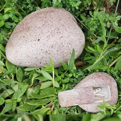 Outdoor Stone Key Hider- Key Storage