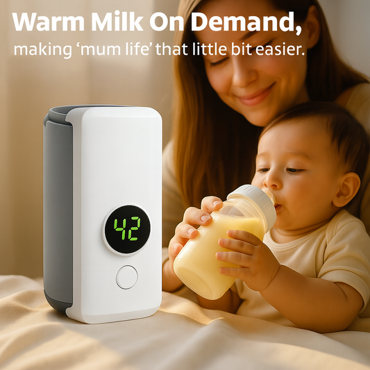 Baby Bottle Warmer - Portable & Rechargeable