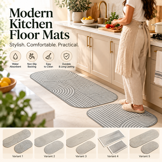 Non-Slip Absorbent Floor Mat