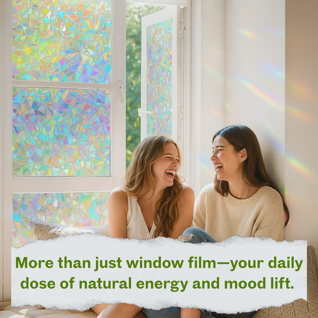 Rainbow Window Film- Privacy Sticker