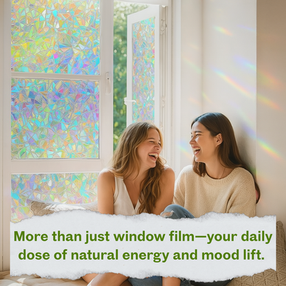 Rainbow Window Film- Privacy Sticker