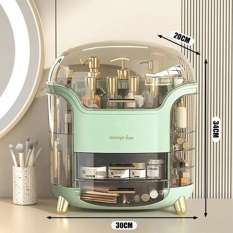 Dustproof Makeup Organizer - Cosmetics Display Case