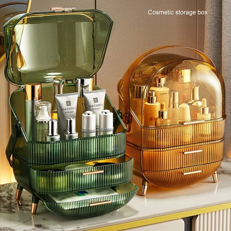 Dustproof Makeup Organizer - Cosmetics Display Case