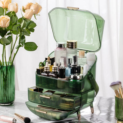 Dustproof Makeup Organizer - Cosmetics Display Case