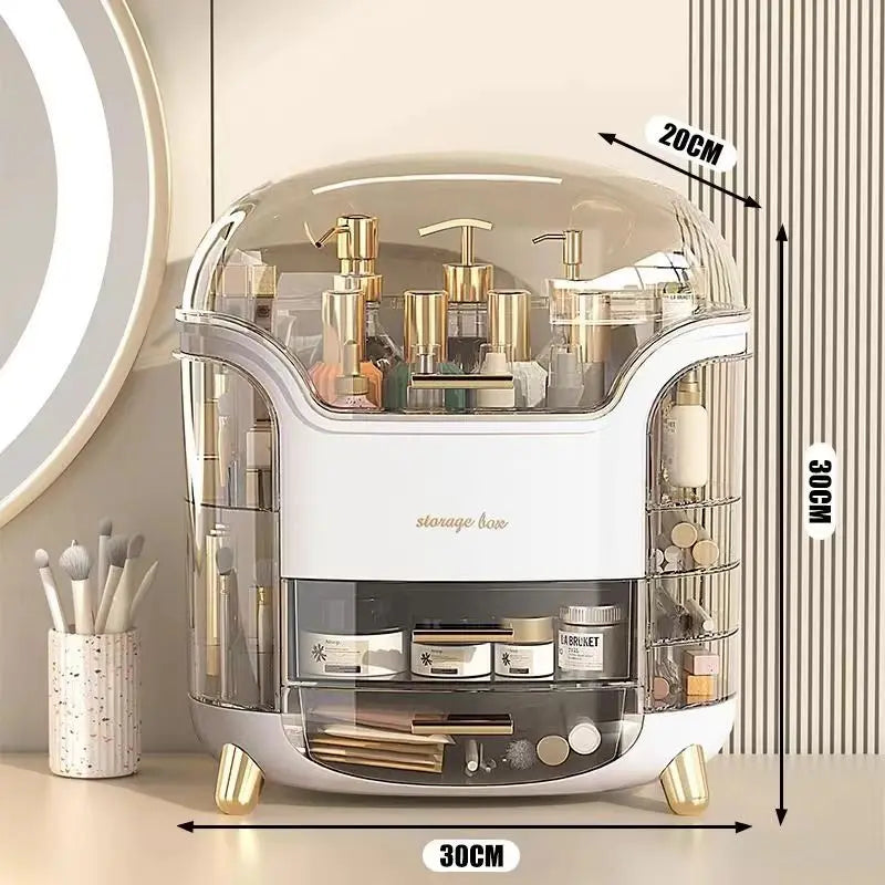 Dustproof Makeup Organizer - Cosmetics Display Case