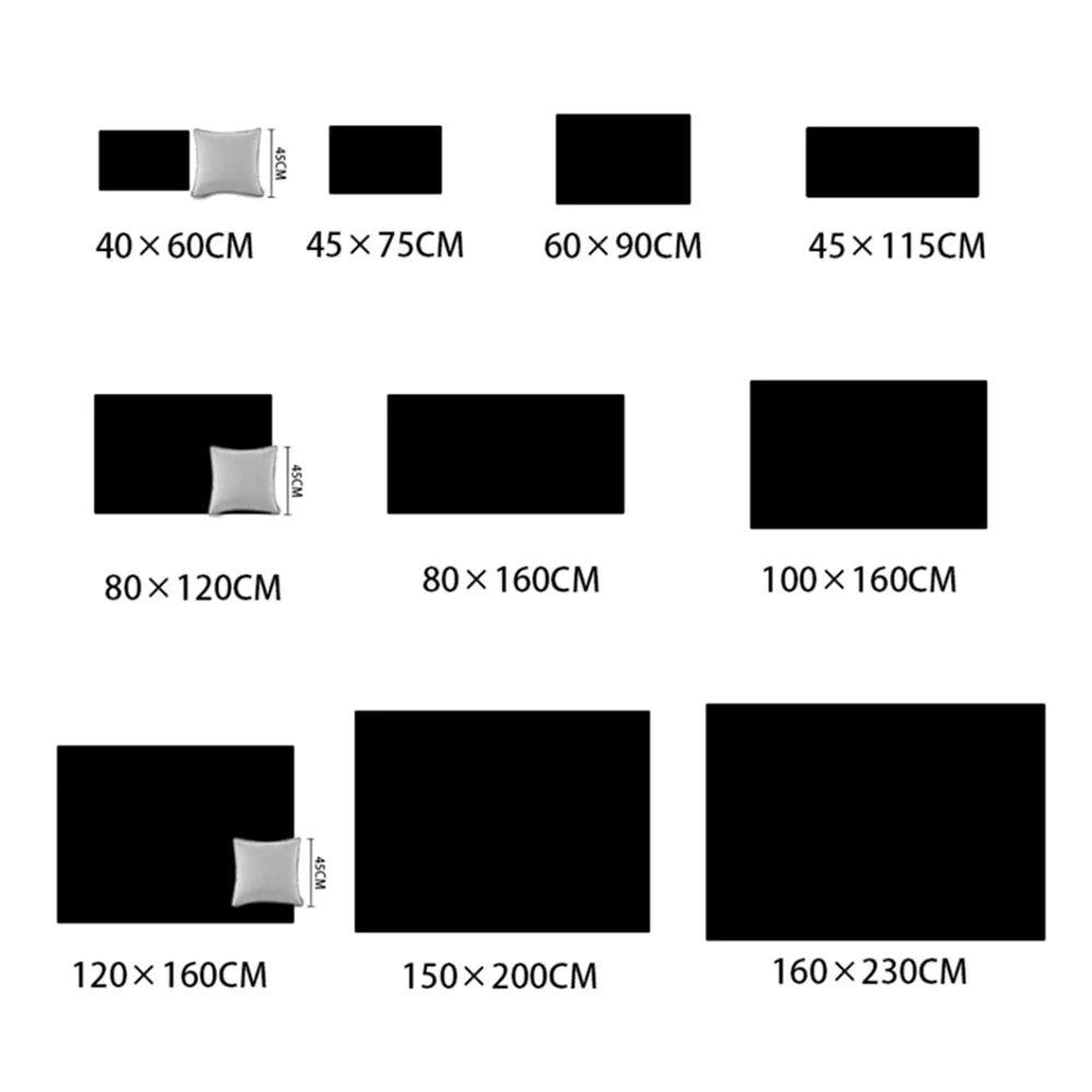 3D LED Lights Illusion  Rug