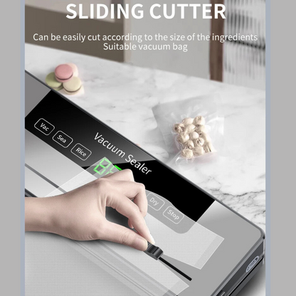 Portable Vacuum Sealer- Fresh Home Food Packing Machine