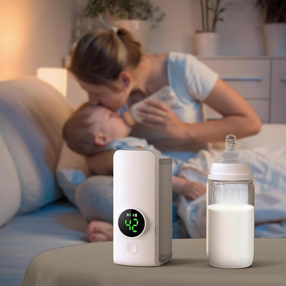 Baby Bottle Warmer - Portable & Rechargeable