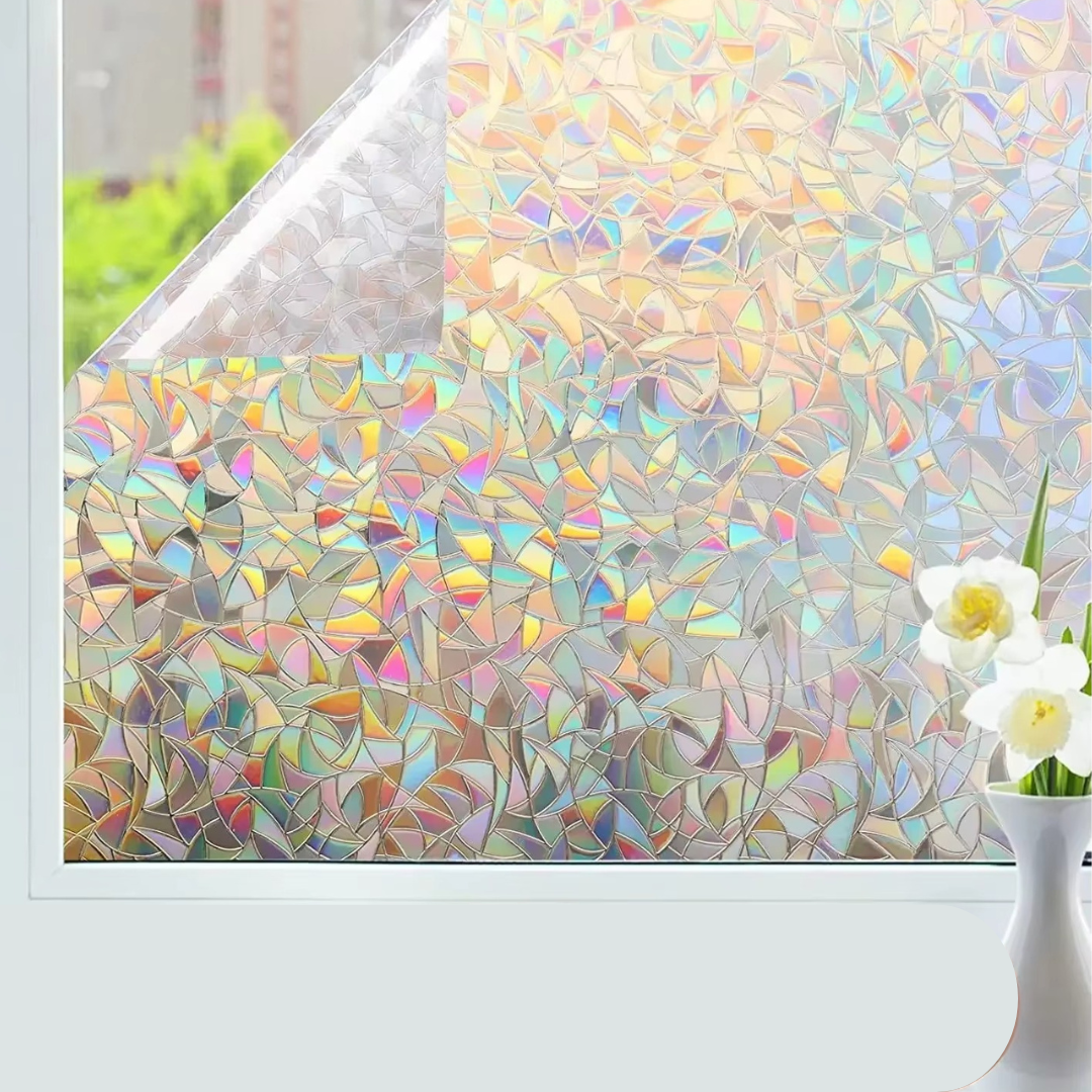 Rainbow Window Film- Privacy Sticker