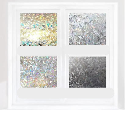 Rainbow Window Film- Privacy Sticker